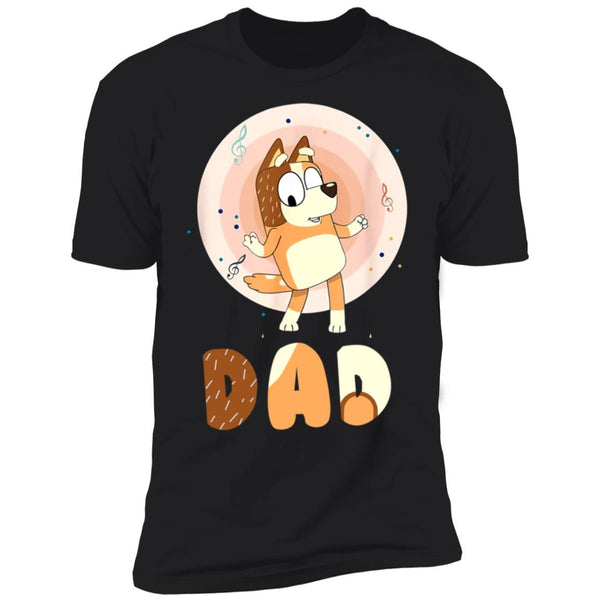 Dad bluey shirt, Father's Day gift