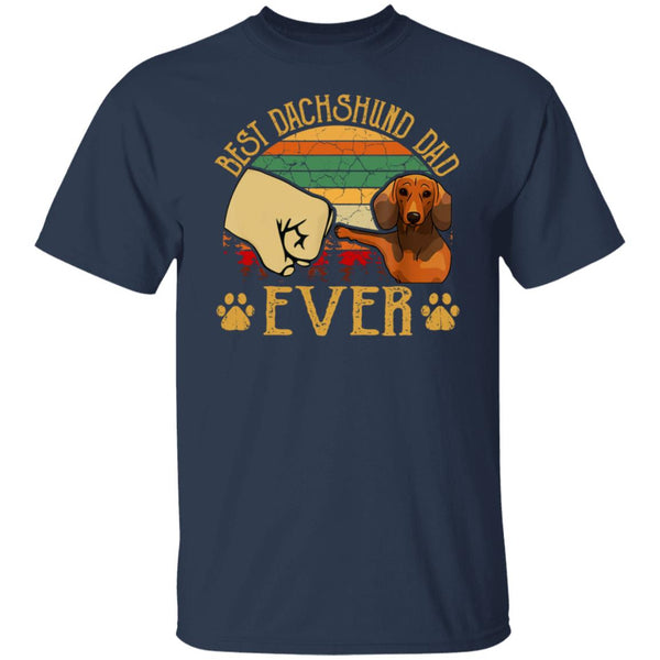 Best dachshund dad ever shirt