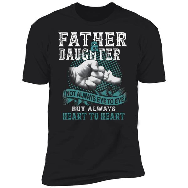 Father And Daughter Heart To Heart Tshirt