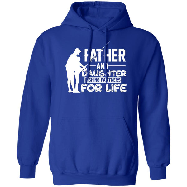 Father and daughter fishing partners shirt