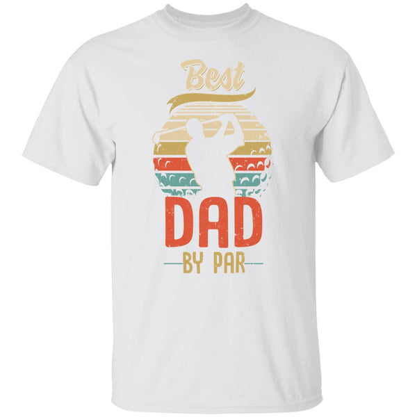 Best Dad By Par Fathers Day Funny Golf Gift