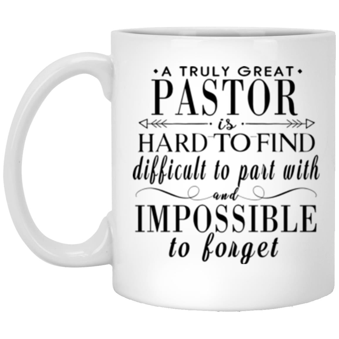 A truly great pastor mug