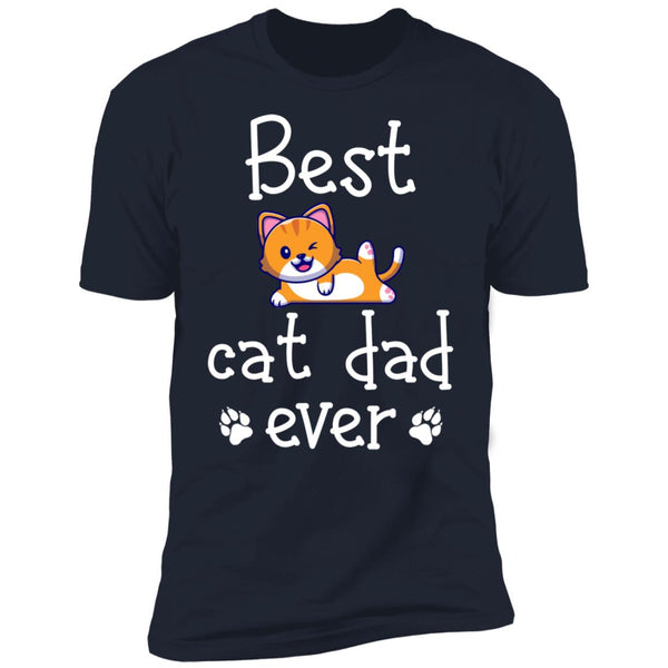 Best cat dad ever, Cat shirt, Gift for Father