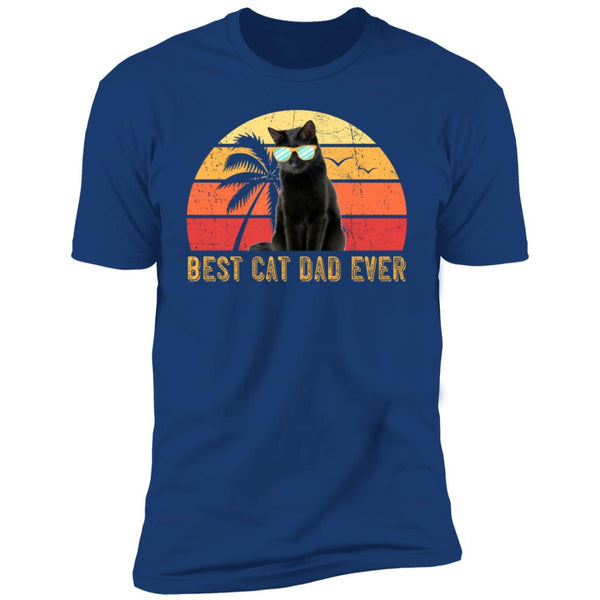 best cat dad ever, gift for father, dad shirt