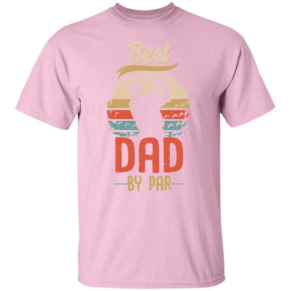 Best Dad By Par Fathers Day Funny Golf Gift