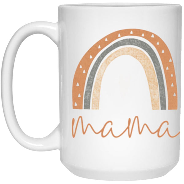 Rainbow Mama Mug Burnt Orange Rain