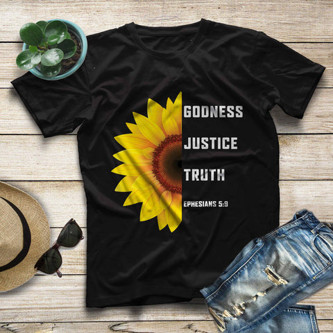 Godness, Justice, Truth Ephesians, Jesus Shirts