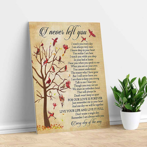 I Never Left You - Heaven Canvas - Couple Canvas - Landscape Canvas Print - Wall Art