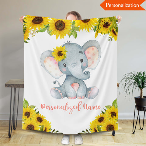 Personalized Baby Blanket, Custom Baby Blanket With Name, Blanket For Newborn, Blanket For Son And Daughter